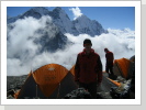 10/2011: Im vorgeschobenen Basislager / Ama Dablam Expedition (6856 m)