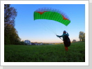 04/2017: Groundhandling mit Speedrider-Schirm