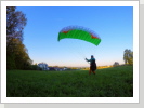 04/2017: Groundhandling mit Speedrider-Schirm