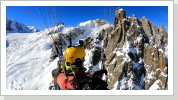 02/2022: Paragliding Aiguille du Midi