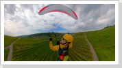 06/2021: Paragliding (EN-D) mit Backpack mount 2.0