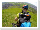 04/2017: Gleitschirmfliegen mit Backpack mount