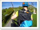 04/2017: Gleitschirmfliegen mit Backpack mount