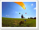 06/2017: Gleitschirmfliegen - Heliumballons