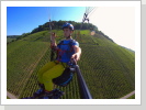 05/2018: Paraskiing mit Grasski am Kleinheppacher Kopf